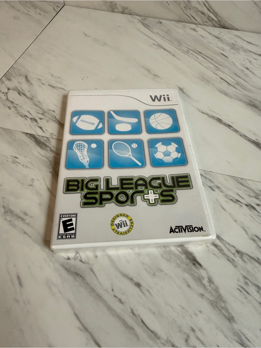 Vintage Big League Sports Nintendo Wii Video Game - Complete In Box